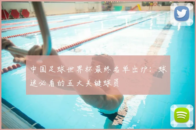 中国足球世界杯最终名单出炉:球迷必看的五大关键球员